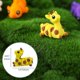 thumbnail image 5 of Minifiguritas de animales MONJITA, 35 unidades, impresas en 3D para niños, 5 of 8