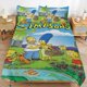 thumbnail image 1 of The Simpsons Bed Duvet Cover Microfiber Bedding Sets 3D Printed Lightweight 3 Piece Comforter Sets for Kids Boys Girls, 1 of 5
