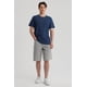thumbnail image 4 of Polera Hombre Long Fit Básica Azul Marino, 4 of 4