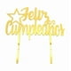 thumbnail image 1 of Deco Torta Acrilico Fc Estrella Dorado X1 Uni, 1 of 1