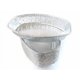 thumbnail image 1 of Cacerola ovalada pequeña de aluminio desechable de 650 ml, duradera, 1 of 4