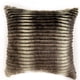 thumbnail image 1 of Cojín Plutus Brands con piel de animal gris, gris Plutus y topo, 1 of 3