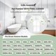thumbnail image 4 of Cubierta de rejilla de plástico para baño SurpLee C350GN para Broan-NuTone, 4 of 7