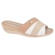 thumbnail image 1 of Sandalia Comfortflex Mujer 2296401 Beige Moda, 1 of 5