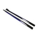 thumbnail image 4 of Faldones Laterales Universales Para Coche, Divisores De Extensión, Kit De Carrocería, Repuestos, Negro Y Azul, 4 of 5