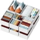thumbnail image 1 of Set organizador de cajones NEATERIZE Clothes 12 blanco-gris, 1 of 7