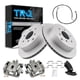 thumbnail image 1 of Juego de pastillas y discos de freno TRQ con recubrimiento cerámico para Nissan Frontier, 1 of 8