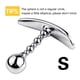 thumbnail image 3 of 1pc Portable Flexible Metal Anal Plug with Base Design - Outdoor Wearable Anal Beads for Men's Pleasure and Prostate Massage, 3 of 3