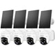 thumbnail image 1 of Cámara Seguridad Solar ZUMIMALL 2K 360° 4 Unidades WiFi, 1 of 3