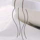 thumbnail image 1 of Long Tassel Threader Earrings Wave Shaped Simple Long Chain Earrings Elegant Earrings For Women & Girls, 1 of 5