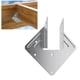 thumbnail image 1 of Conector Soporte Fijación Viga H1 Madera Galvanizado, 1 of 8