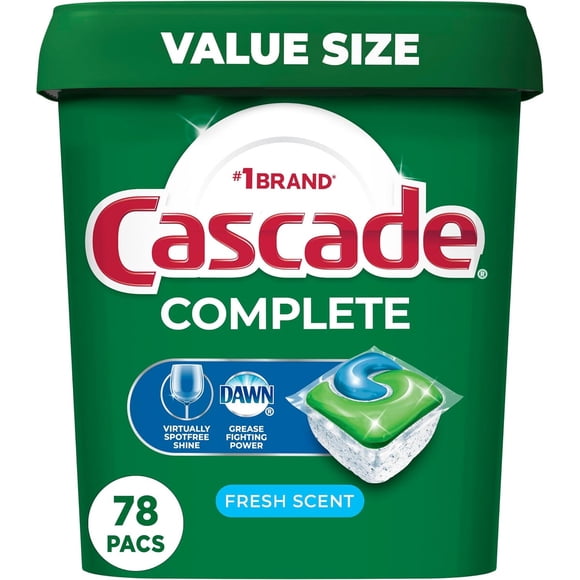 Pastillas Lavavajillas Cascade Complete 78 Unidades Aroma Fresco