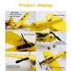 thumbnail image 5 of Avión RC Ouhgnoh de control remoto 2.4 GHz con giroscopio, fácil de volar, regalo de cumpleaños para principiantes, niños y niñas (amarillo), 5 of 6