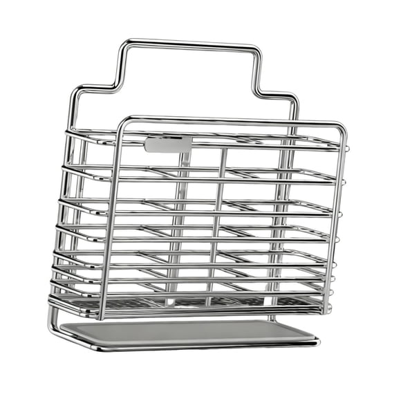 Soporte Versátil De Acero Inoxidable Para Utensilios De Cocina: Palillos, Sartenes Y Otros Utensilios.