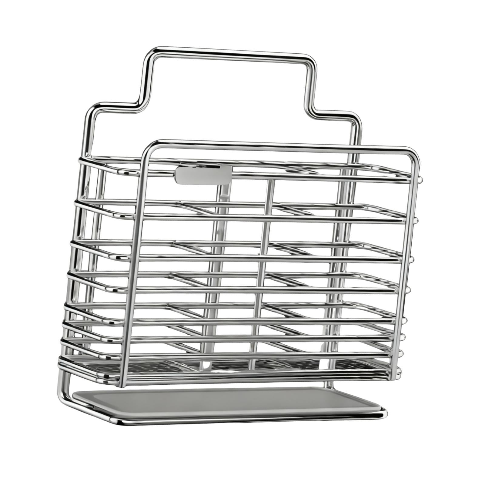 Bothyi - Soporte Versátil De Acero Inoxidable Para Utensilios De Cocina: Palillos, Sartenes Y Otros Utensilios.