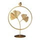 thumbnail image 3 of Estatuilla De Estatua De Hoja De Metal, Escritorio Coleccionable, Escultura De Flor Decorativa Para El Hogar, Pájaro Ginkgo Biloba, 3 of 3