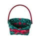 thumbnail image 3 of Cesta De Regalo Navideña Multiusos, Ligera, Para Guardar Suministros De Fiesta, Color Verde, Sin Bolsa Transparente, 3 of 3