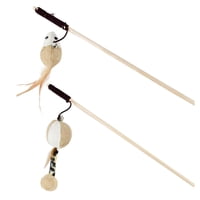 Total Upgrate - Juguete Varita Con Bola Y Raton Para Gatos Mascotas