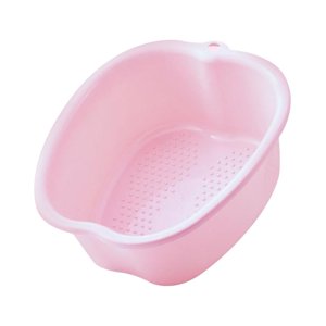 Ioensy - Bañera Para Remojar Los Pies Tamaño Grande Y Resistente Para Remojar Los Pies Bañera De Masaje Y Pedicura Rosa