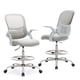 thumbnail image 1 of Silla Alta Ergonómica para Escritorio de Oficina Sweetcrispy Gris, 1 of 5