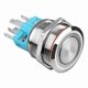 thumbnail image 2 of Pulsador Metálico 22mm ip67 7a Anillo Led a 250v Doble Nc Na, 2 of 3