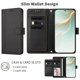 thumbnail image 3 of Honor X9B/Magic 6 Lite Funda Billetera con Cierre Magnético, Negro, 3 of 6