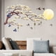 thumbnail image 1 of 2pcs, Bird On Branch Wall Sticker, Living Room Sofa TV Background For Home Decoration Wallpaper Bedroom Office Self Adhesive Stickers, 1 of 2