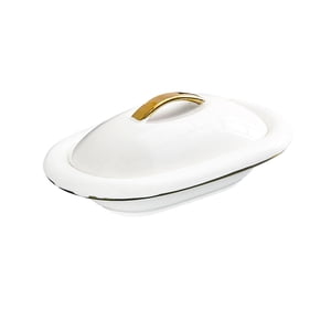 Magideal - Tazón De Sopa De Borde Ancho, Tazón De Ensalada De Postre Con Tapa, Regalo, Tazón Apto Para Microondas, Plato De Pasta De Cocina, Tazón Con Borde Para 8 Pulgadas 250Ml