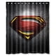thumbnail image 1 of Cortina de ducha de superhéroe Man_Of_Steel, juego de cortina de baño con ganchos, tamaño 60 x 72 pulgadas, 1 of 3