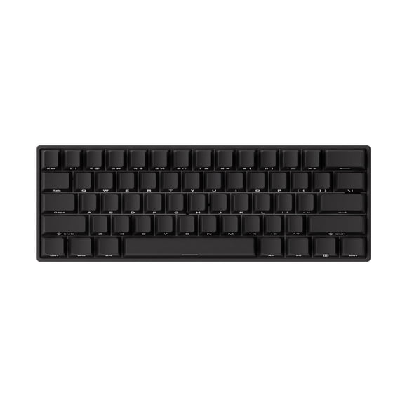Teclado inalámbrico MONSGEEK FUN60 Pro 60% negro ARGB