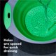 thumbnail image 3 of Colador plegable OXO 3,5 L de silicona resistente al calor, color verde, 3 of 6