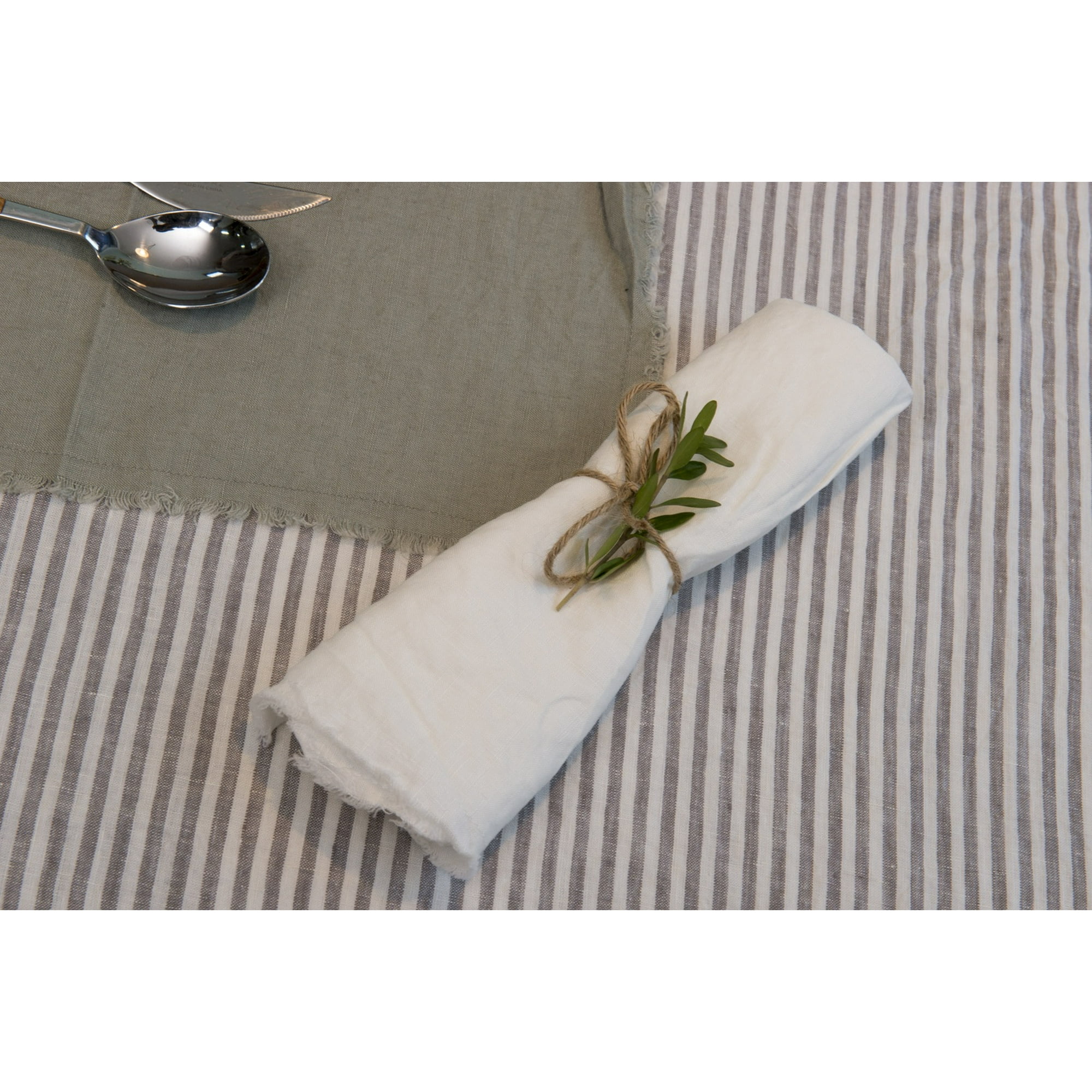 Purolino - Servilletas Rusticas 100% Lino