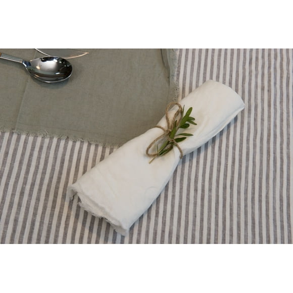Servilletas rusticas 100% lino