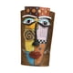 thumbnail image 2 of Maceta Abstracta De La Cultura Maya Con Orificio De Drenaje Para Estantería, Tamaño Creativo L, 2 of 5