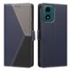 thumbnail image 4 of Funda Cartera Tricolor para Motorola Moto G04/G04S con Soporte, Azul Oscuro, 4 of 6