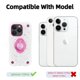 thumbnail image 2 of Funda KCJ iPhone 15 Pro 6,1" con soporte de anillo giratorio, 2 of 8