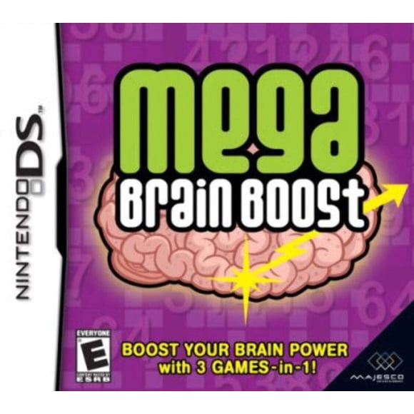 Cartucho de juego Mega Brain Boost para Nintendo DS
