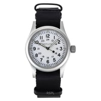 Reloj Hamilton Khaki Field Textile Strap White Dial Automatic H69439910 Men'S Watch