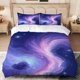 thumbnail image 1 of Dreamy Nebula Theme Digital Printed Set Polyester Anti-Pilling Soft and Breathable, 1 of 5