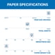 thumbnail image 2 of Impresora: papel Hammermill, 20 libras, 11 x 17, 92, brillante, 2500 hojas, 2 of 9