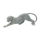 thumbnail image 4 of Estatua De Leopardo, Obra De Arte De Regalo, Figura De Resina Para Sala De Estar, Oficina, Hogar, Plata, 4 of 5