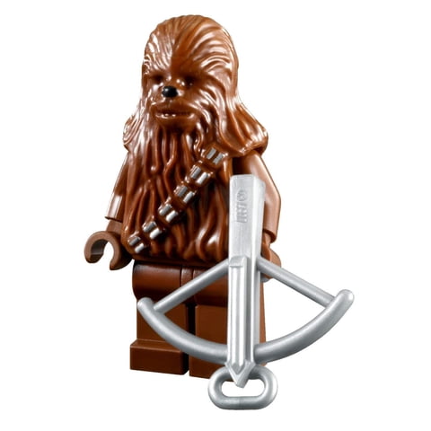 Minifigura Lego Star Wars Wookie Chewbacca Chewy Con Ballesta
