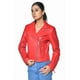 thumbnail image 1 of Falda Sharo Classic Leather Roja, 1 of 7
