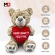 thumbnail image 2 of Oso de Peluche Messenger Bear 36 cm “Shawty You Fine”, 2 of 7