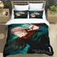 thumbnail image 1 of v1929 Bed Sheets Jujutsu Kaisen Cartoon Bedding Sets exquisite bed supplies set duvet cover bed comforter set bedding set luxury birthday gift 3-Piece Bedding Set (1 Duvet Cover + 2 Pillow Shams) Bed, 1 of 5
