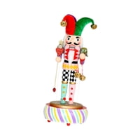 Magideal - Adorno De Cascanueces De Bailarín, Coleccionable, Decoración Navideña, Muñeca Que Mueve Los Brazos, Para Acción De Gracias, Fiestas Navideñas,