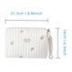 thumbnail image 2 of Ins Zipper Embroidery Cotton Mummy Bag Baby Stroller Storage Hanging Bag Diaper Bottle Finishing Bag Mother And Baby Bag, 2 of 3