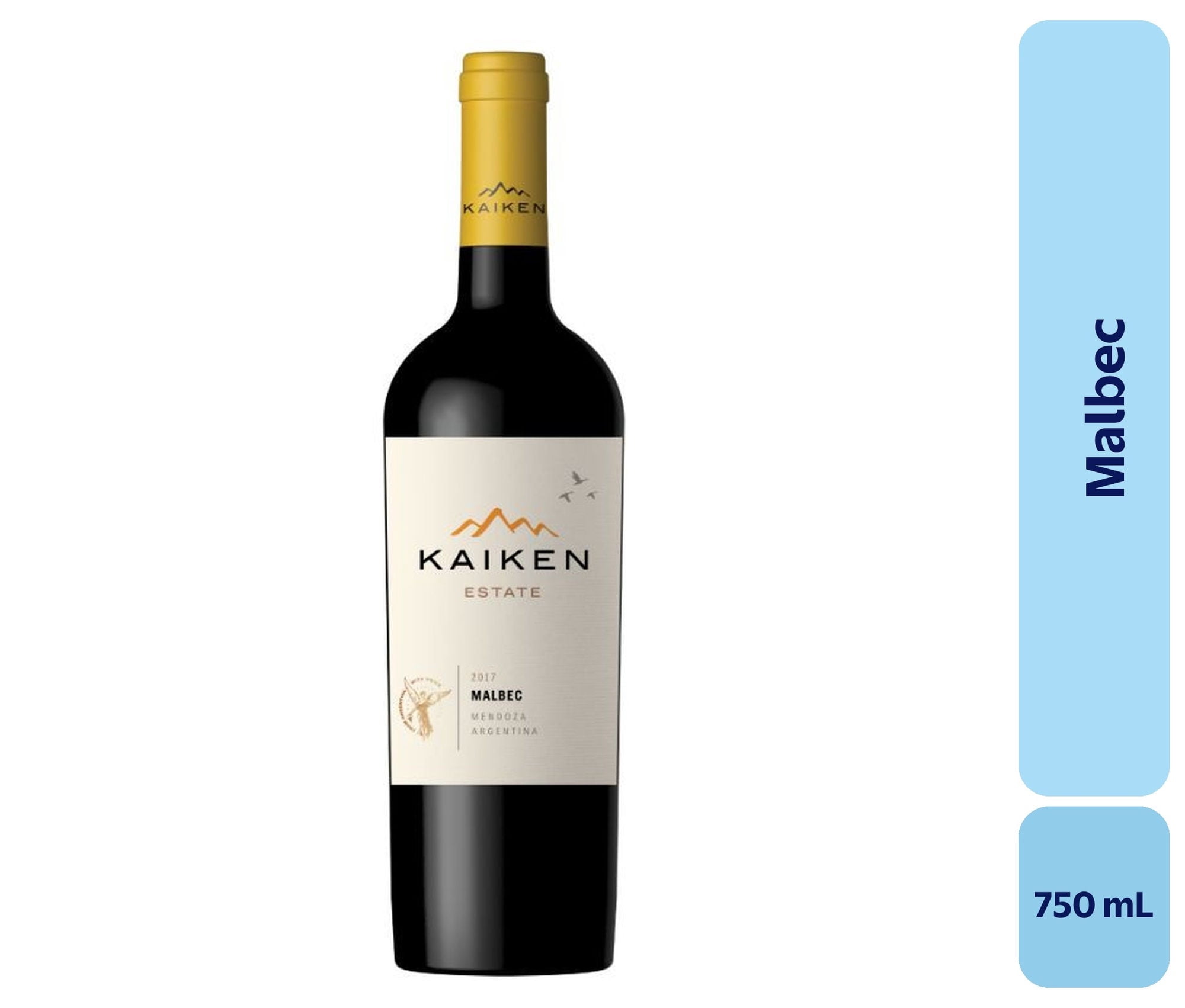 Vino Malbec Botella 750 mL Kaiken