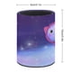 thumbnail image 2 of Dj Catnip-theme Cylinder Pen Holder Pencil Organizer with Flannel Lining PVC Leather Material Cardboard Base for study work 10*8CM, 2 of 6