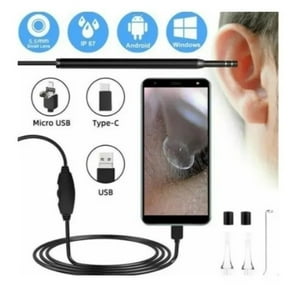 Genérico - Limpiador De Oídos Con Cámara Usb Hd Endoscopio